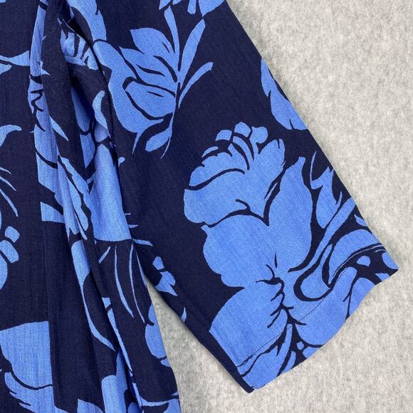 Soft Surroundings Into The Blues Oceo Gauze Tunic Size XL - Picture 4 of 10